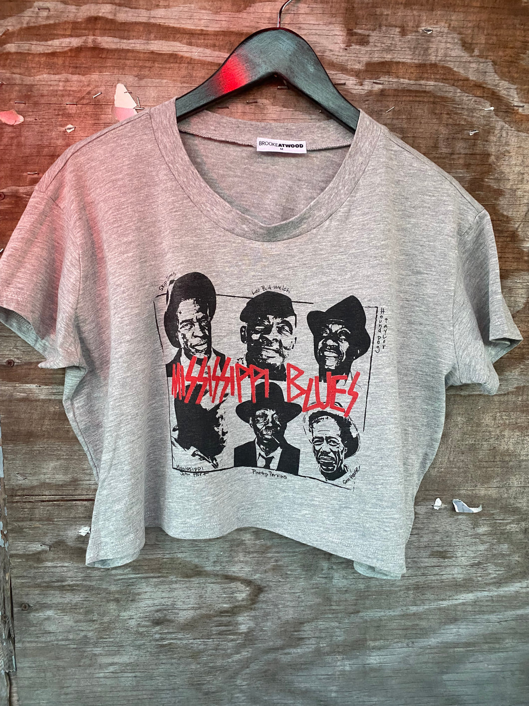 CROPPED MS BLUESMAN TEE