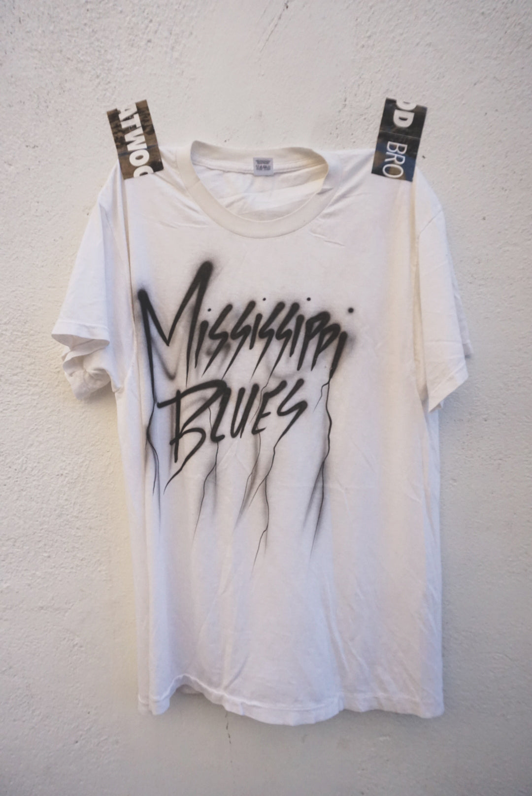 The airbrush MS BLUES tee