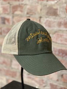 Chain stitched Mississippi Blues cap
