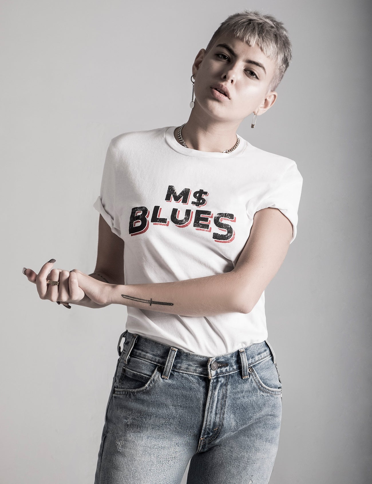 M$ BLUES TEE